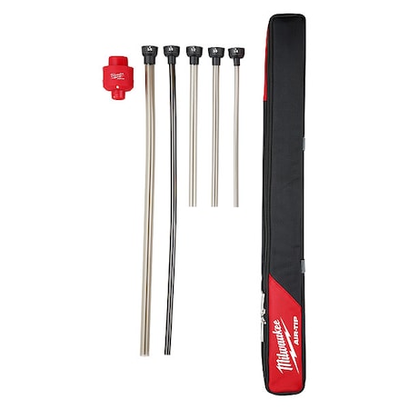 AIR-TIP Long Reach Flexible Micro Hose Attachment Set for Wet/Dry Vacuums MPN:49-90-2037