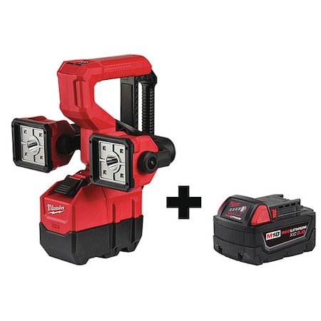 Cordless Work Light, Battery Incl, 8.2 lb MPN:2122-20, 48-11-1850