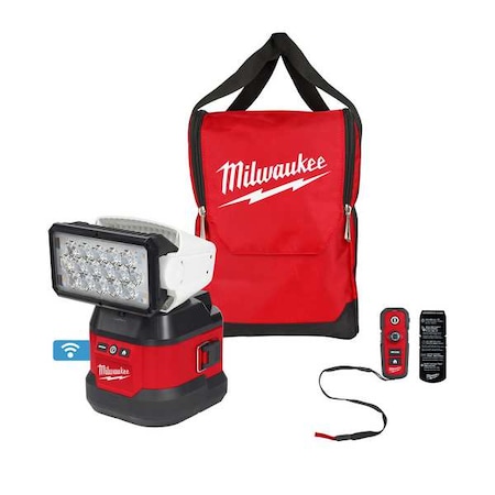 M18 Utility Remote Control Search Light with Portable Base (Tool Only) MPN:2123-20