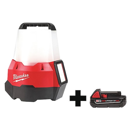Cordless Site Light, Battery Incl MPN:2144-20, 48-11-1820