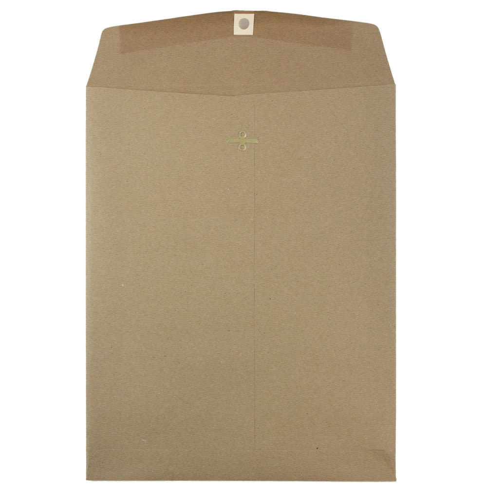 JAM Paper Open-End 10in x 13in Manila Catalog Envelopes, Gummed Closure, Brown Kraft Paper Bag, Pack Of 25 MPN:563120854