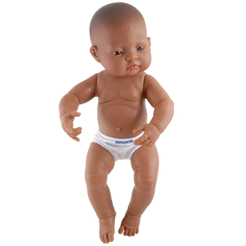Miniland Educational Anatomically Correct Newborn Doll, 15-3/4in, MLE31008 MPN:MLE31008
