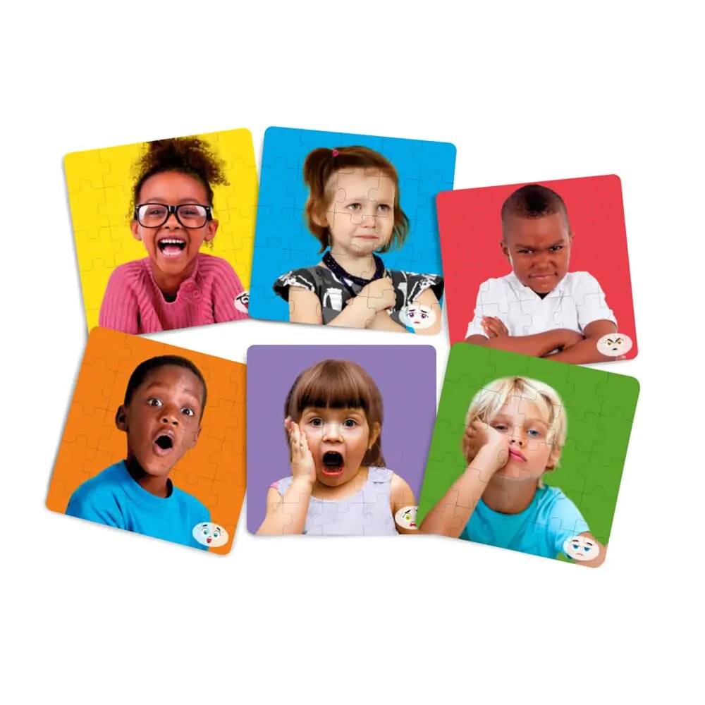Miniland Emotions Puzzles, Set Of 6 MPN:MLE35270