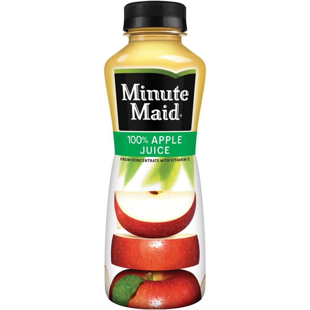 Minute Maid Apple Juice, 12 Oz, Pack Of 24 MPN:154900