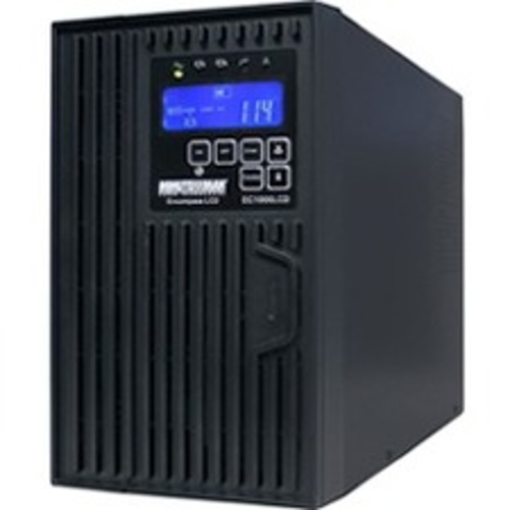 Minuteman 2000 VA On-Line Tower UPS With 8 0utlets, EC2000LCD MPN:EC2000LCD