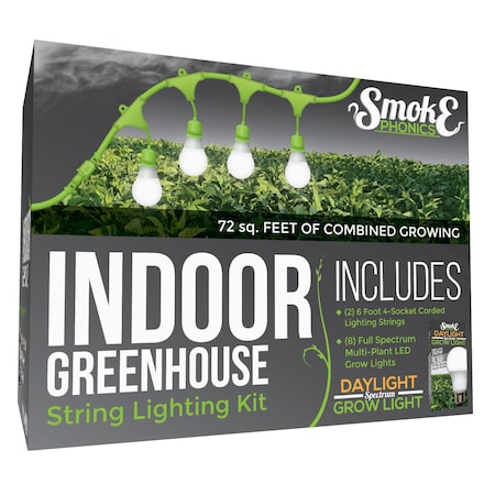 SmokePhonics 4-Socket Corded LED Gr, PK2 MPN:601141