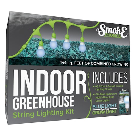 SmokePhonics 4-Socket Corded LED Gr, PK4 MPN:601150