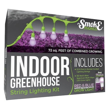 SmokePhonics 4-Socket Corded LED Gr, PK2 MPN:601153