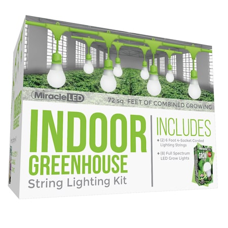 Ultra Grow 4-Socket Corded LED Grow, PK2 MPN:601157