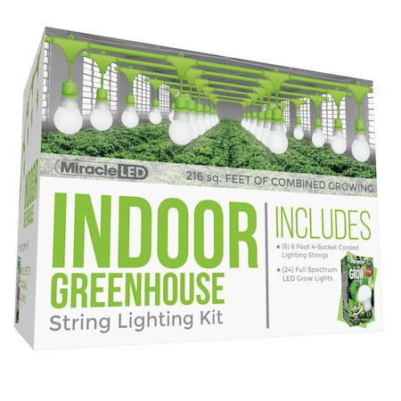 Ultra Grow 4-Socket Corded LED Grow, PK6 MPN:601159
