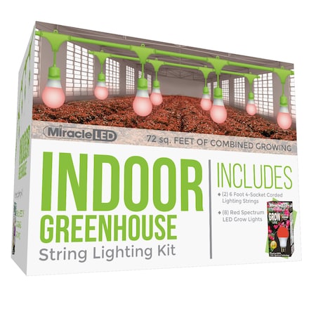 Ultra Grow 4-Socket Corded LED Grow, PK2 MPN:601161