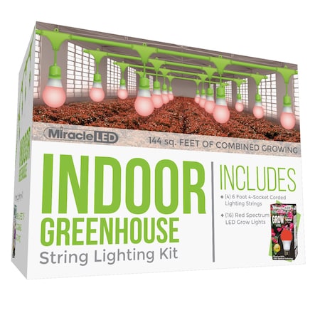Ultra Grow 4-Socket Corded LED Grow, PK4 MPN:601162