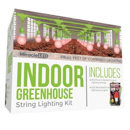 Ultra Grow 4-Socket Corded LED Grow, PK6 MPN:601163