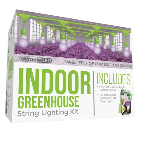 Ultra Grow 4-Socket Corded LED Grow Ligh MPN:601168