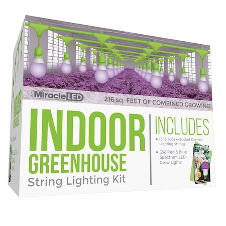 Ultra Grow 4-Socket Corded LED Grow, PK2 MPN:601169