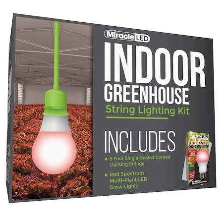 Wide Angle Single-Socket Corded LED Grow MPN:601213