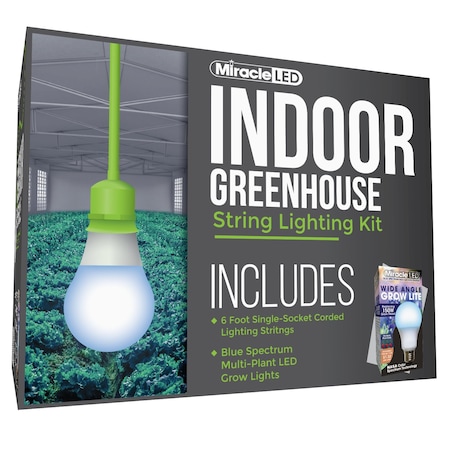 Wide Angle Single-Socket Corded LED Grow MPN:601217