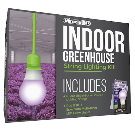 Wide Angle Single-Socket Corded LED Grow MPN:601221