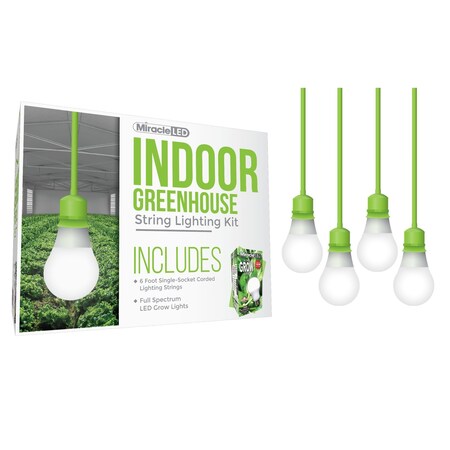 Ultra Grow Single-Socket Corded LED, PK4 MPN:601243