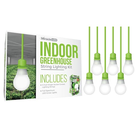 Ultra Grow Single-Socket Corded LED, PK6 MPN:601244