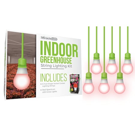 Ultra Grow Single-Socket Corded LED, PK6 MPN:601248