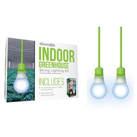 Ultra Grow Single-Socket Corded LED, PK2 MPN:601250