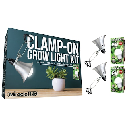 Ultra Grow LED Clamp-On Grow Light, PK2 MPN:601286
