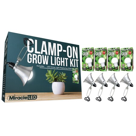 Ultra Grow LED Clamp-On Grow Light, PK4 MPN:601287