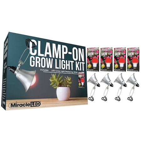 Ultra Grow LED Clamp-On Grow Light, PK4 MPN:601290