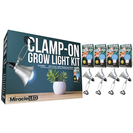 Ultra Grow LED Clamp-On Grow Light, PK4 MPN:601293