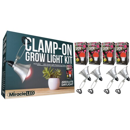 Absolute Daylight LED Clamp-On Grow, PK4 MPN:601302