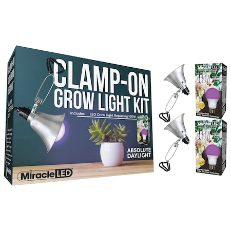 Daylight LED Clamp-On Grow Light Ki, PK2 MPN:601307