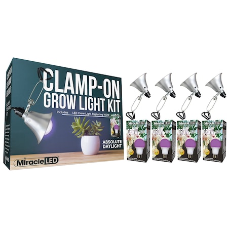 Daylight LED Clamp-On Grow Light Ki, PK4 MPN:601308