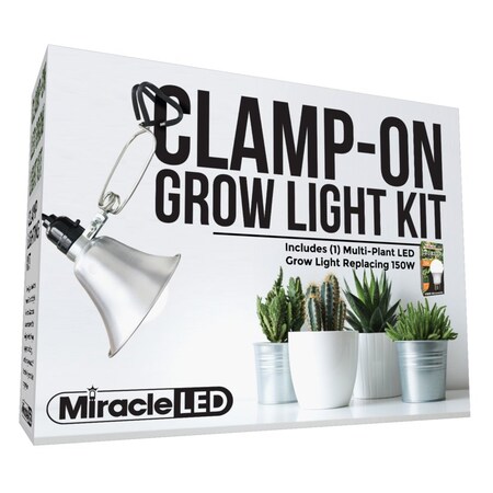 Wide Angle LED Clamp-On Grow Light Kit w MPN:601309