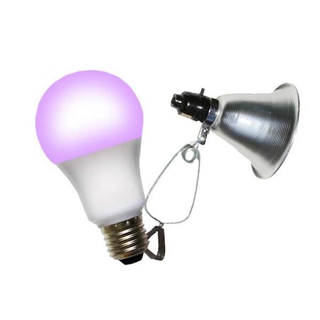 Clamp Lamp Grow Fixture + Red & Blue LED Grow Light MPN:602286