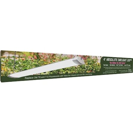 Industrial 4 ft LED Grow Light Hydroponic Full Spectrum Daylight MPN:602132