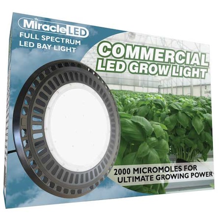 Industrial 200W LED High Bay Grow Light Ultra Bright Daylight MPN:602136