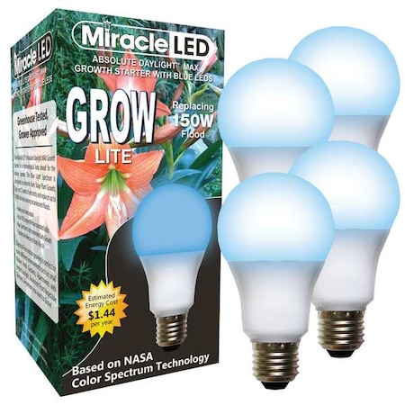 LightBulb, BlueSpcHydrpLEDUltra, 12W, PK4 MPN:602126