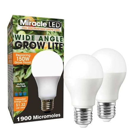 LightBulb, FullSpcMltPtLEDGrow, 11W, PK2 MPN:602141