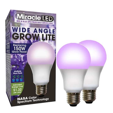 LightBulb, RedBlueSpc Mlt Pt LED, 11W, PK2 MPN:602153