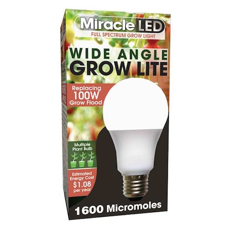 Light Bulb, Full Spc Mlt Pt LED Grow, 11W MPN:602156