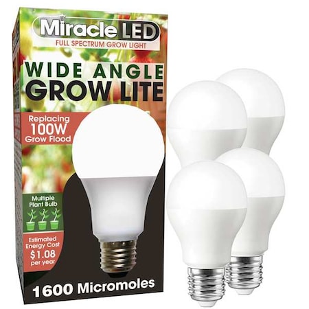 LightBulb, FullSpcMltPtLEDGrow, 11W, PK4 MPN:602158