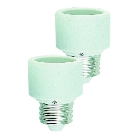 U.L. Listed 1 Inch Stackable Porcelain Socket Extenders, PK2 MPN:602219