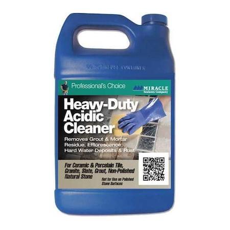 Acidic Cleaner, Bottle, 128 oz., PK4 MPN:HDAC4GAL