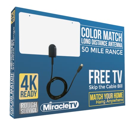 Color Match Indoor HDTV Antenna w/ 50 Mi MPN:603110