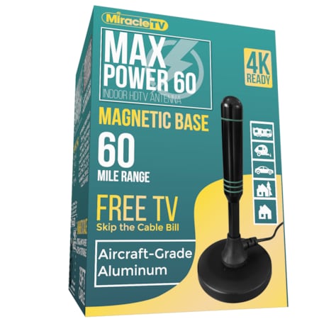 HDTV Antenna, 60 Watt, Weatherproof Omni MPN:603112