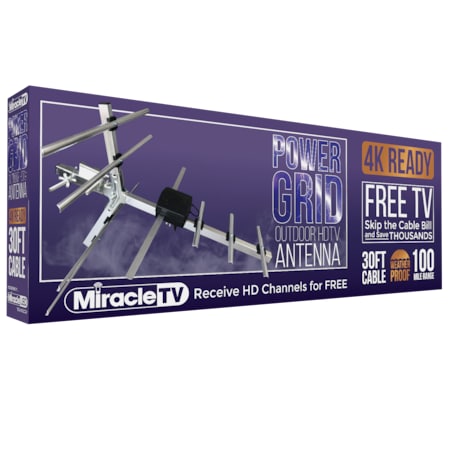 MiracleTV, Power Grid Outdoor HDTV Anten MPN:603114