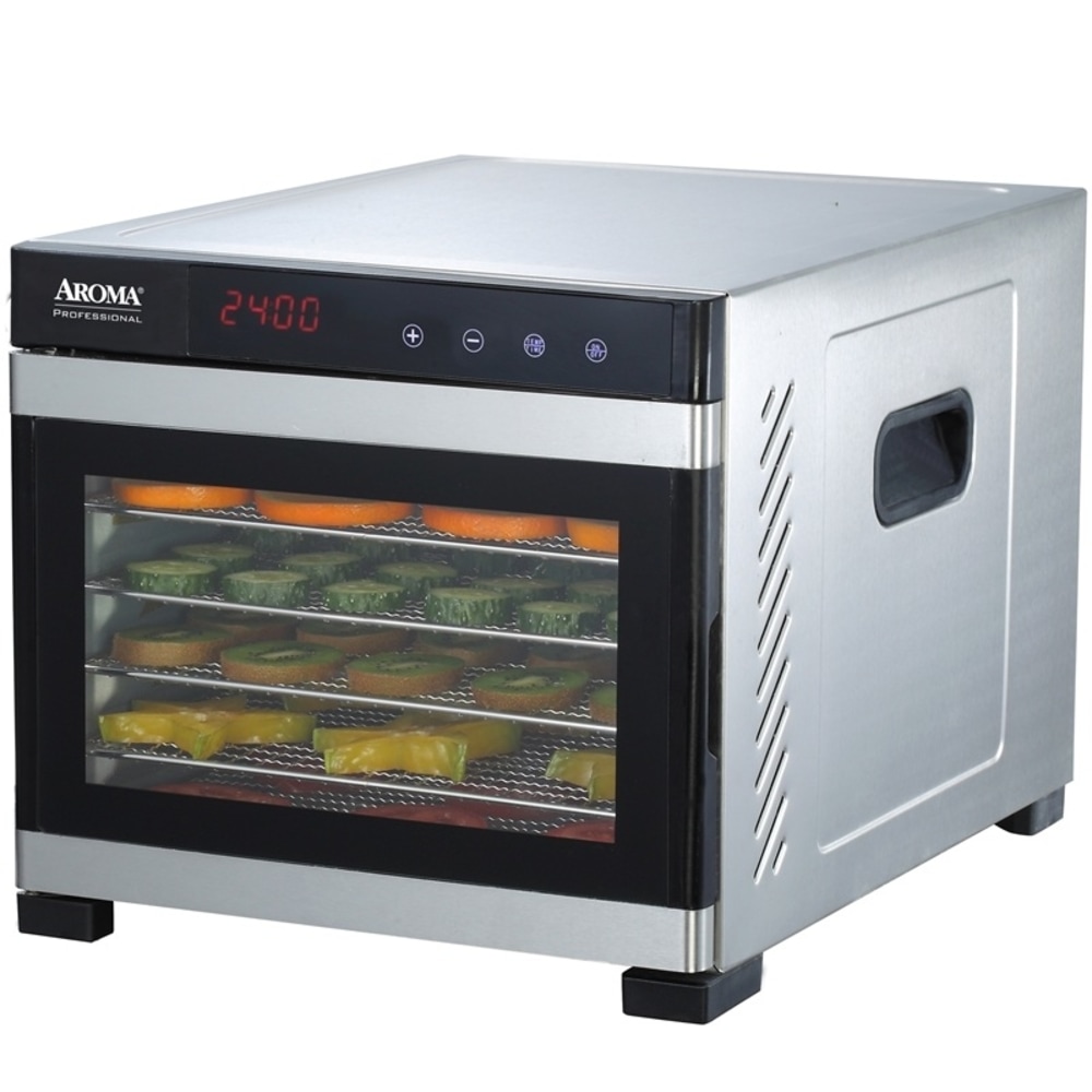 Aroma AFD-965SD 6-Tray Electric Food Dehydrator, Black MPN:AFD-965SD