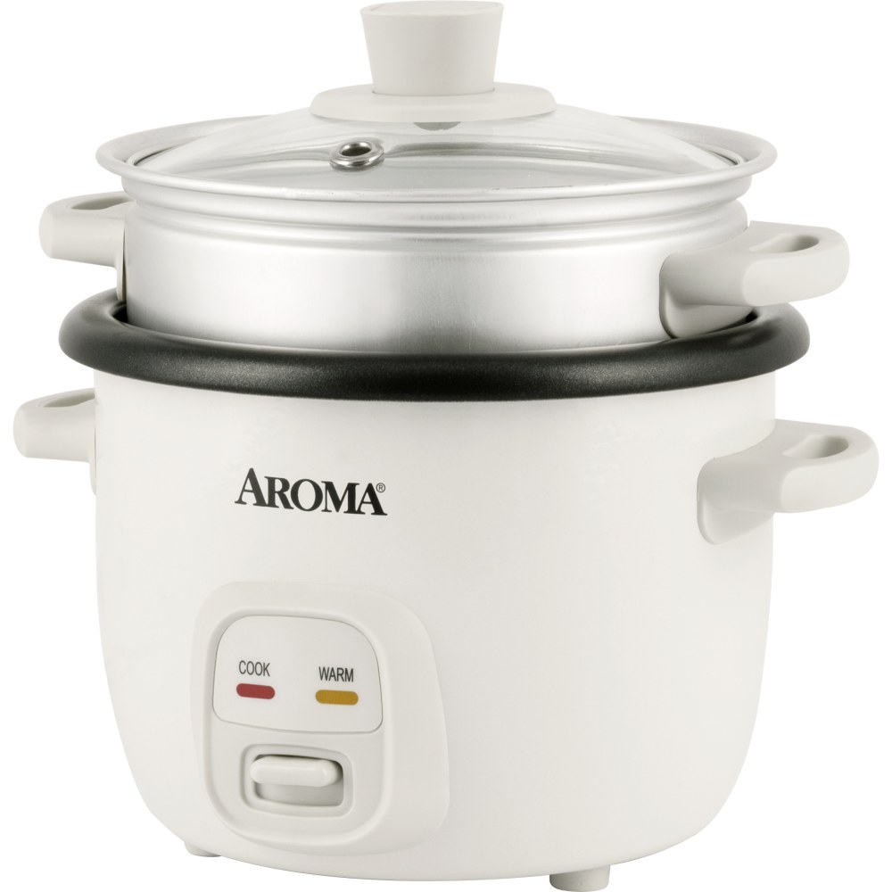 Aroma ARC-302-1NG 4-Cup Rice And Grain Cooker, White MPN:ARC-302-1NG
