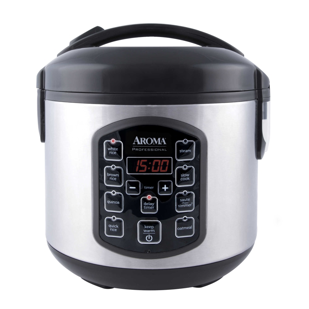 Aroma ARC-954SBD 8-Cup Digital Rice Cooker, Silver MPN:ARC-954SBD